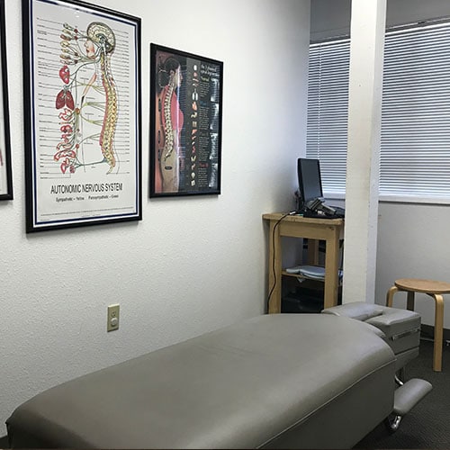 Carlsbad Chiropractic and Integrative WellnessCarlsbad CA Adjustment Room